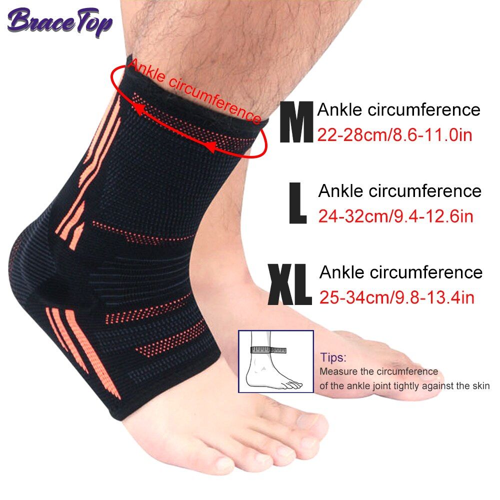 Top Ankle Support  Elasticity Free Adjustment Protection Foot Bandage & S Belt Achilles Tendon Retainer Foot Guard Gray XL