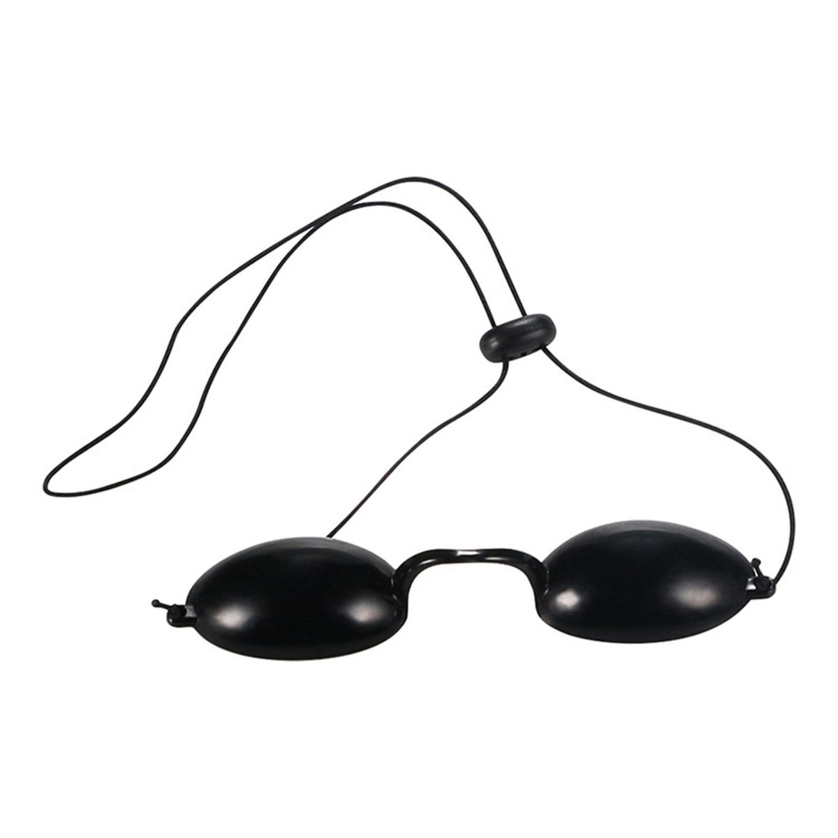 Flexible Tanning Bed Goggles Eye Protection UV Glasses Portable Black Glasses Protective Eye Mask Eyeshield