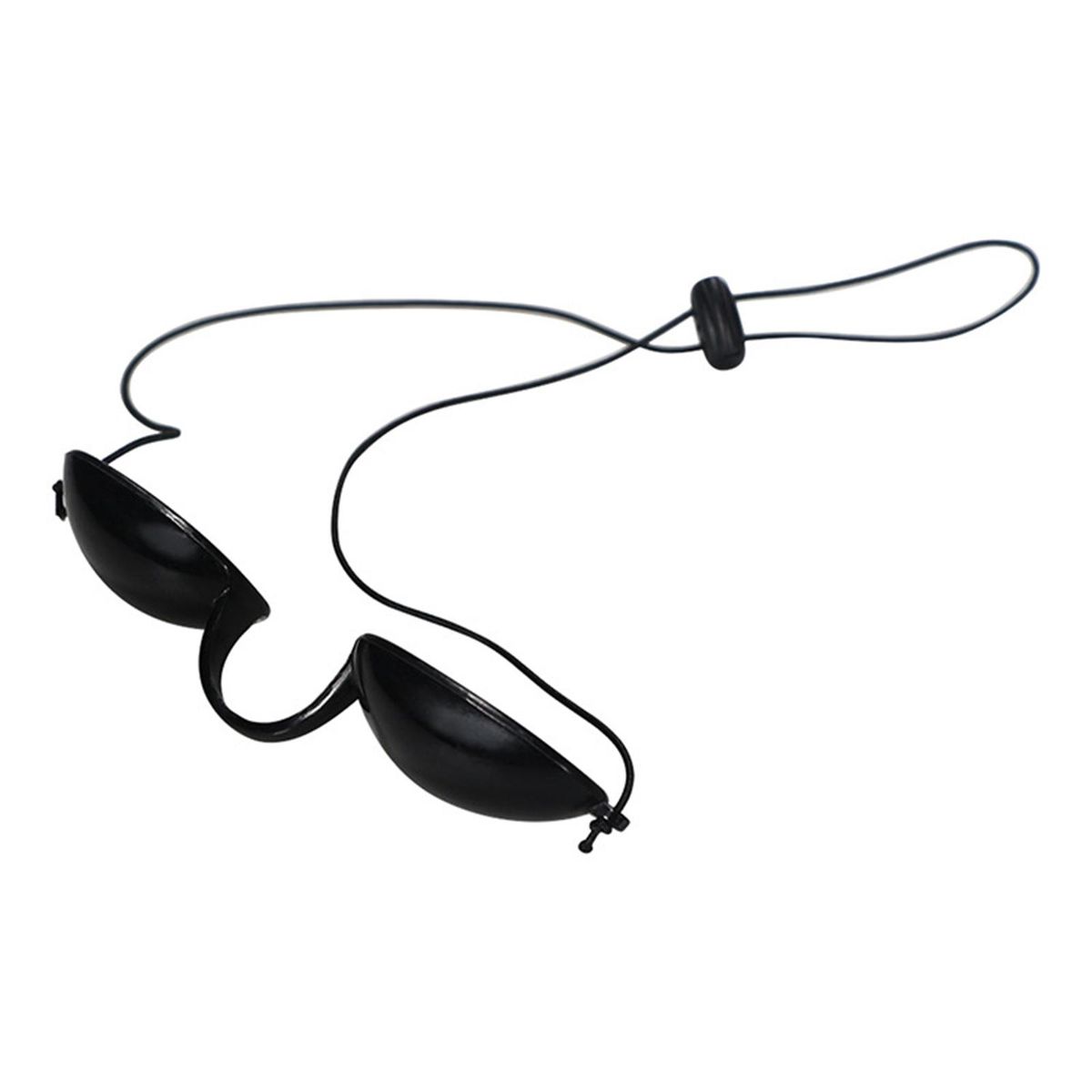Flexible Tanning Bed Goggles Eye Protection UV Glasses Portable Black Glasses Protective Eye Mask Eyeshield