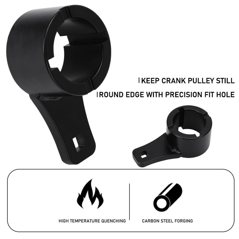 Harmonic Damper Pulley Holding Tool Crankshaft Crank Holder