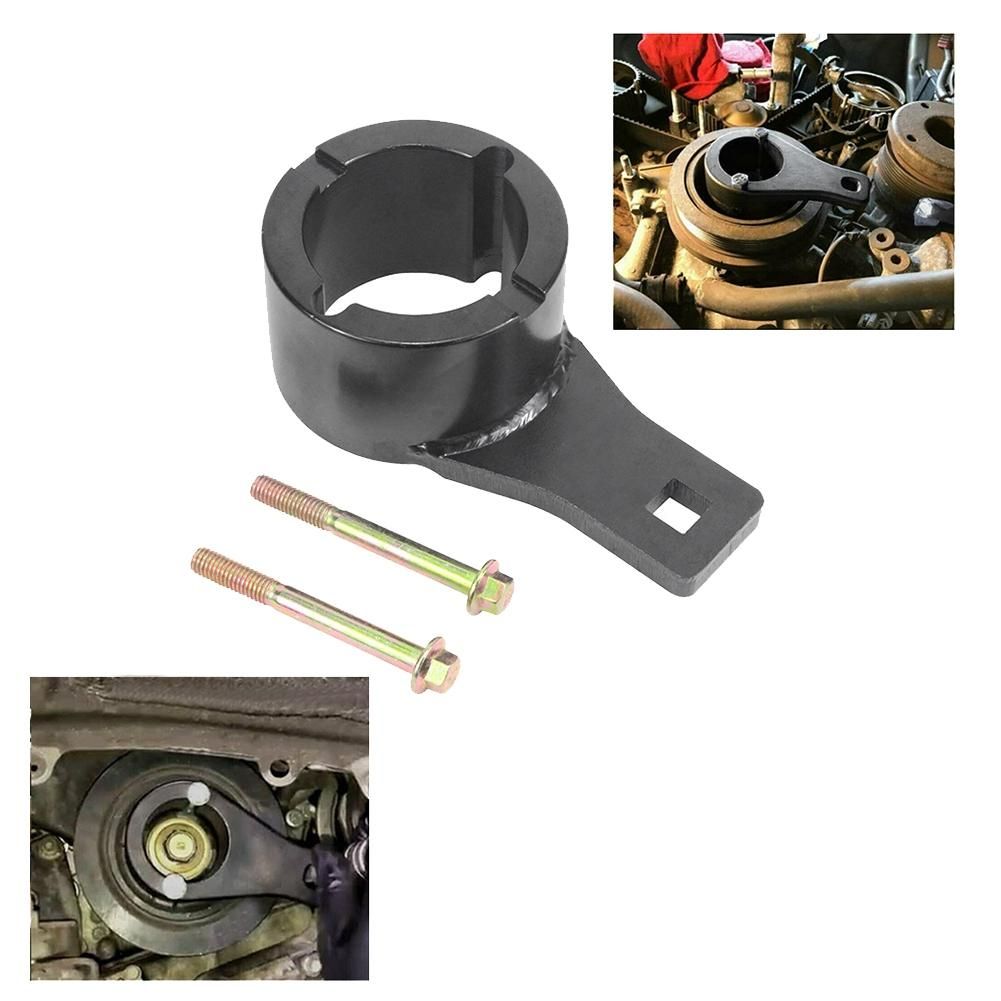Harmonic Damper Pulley Holding Tool Crankshaft Crank Holder