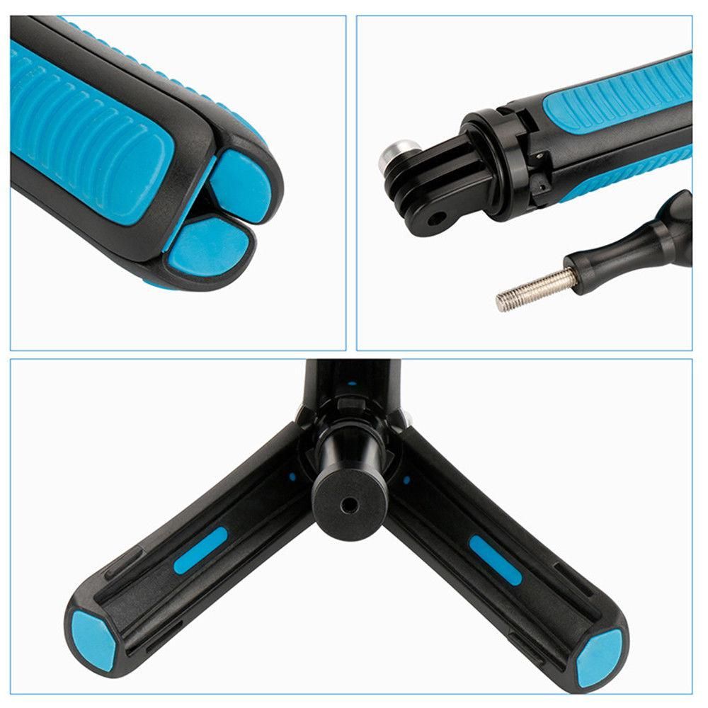 Mini Tripod Portable Extension Pole Handheld Self-Pole Shorty Go Pro Flexible Monopod Stick Mount For Action Cameras