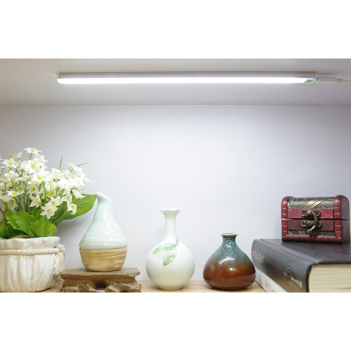 USB Touch Switch Light Bar Three-level Brightness Dimming Eye Protection Cabinet Wardrobe Desk Kitchen Lighting