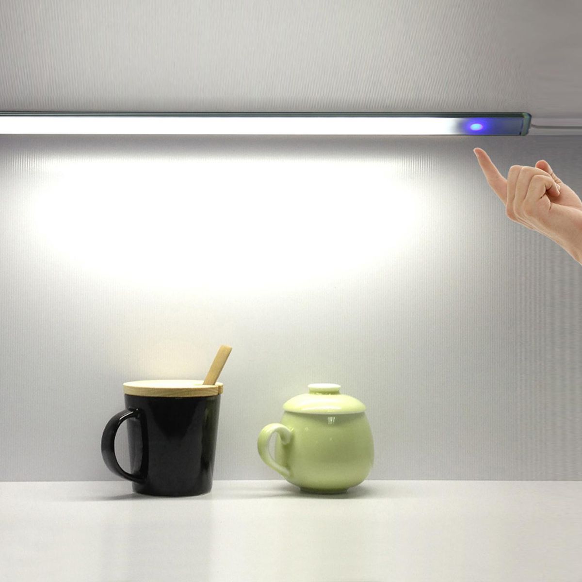 USB Touch Switch Light Bar Three-level Brightness Dimming Eye Protection Cabinet Wardrobe Desk Kitchen Lighting