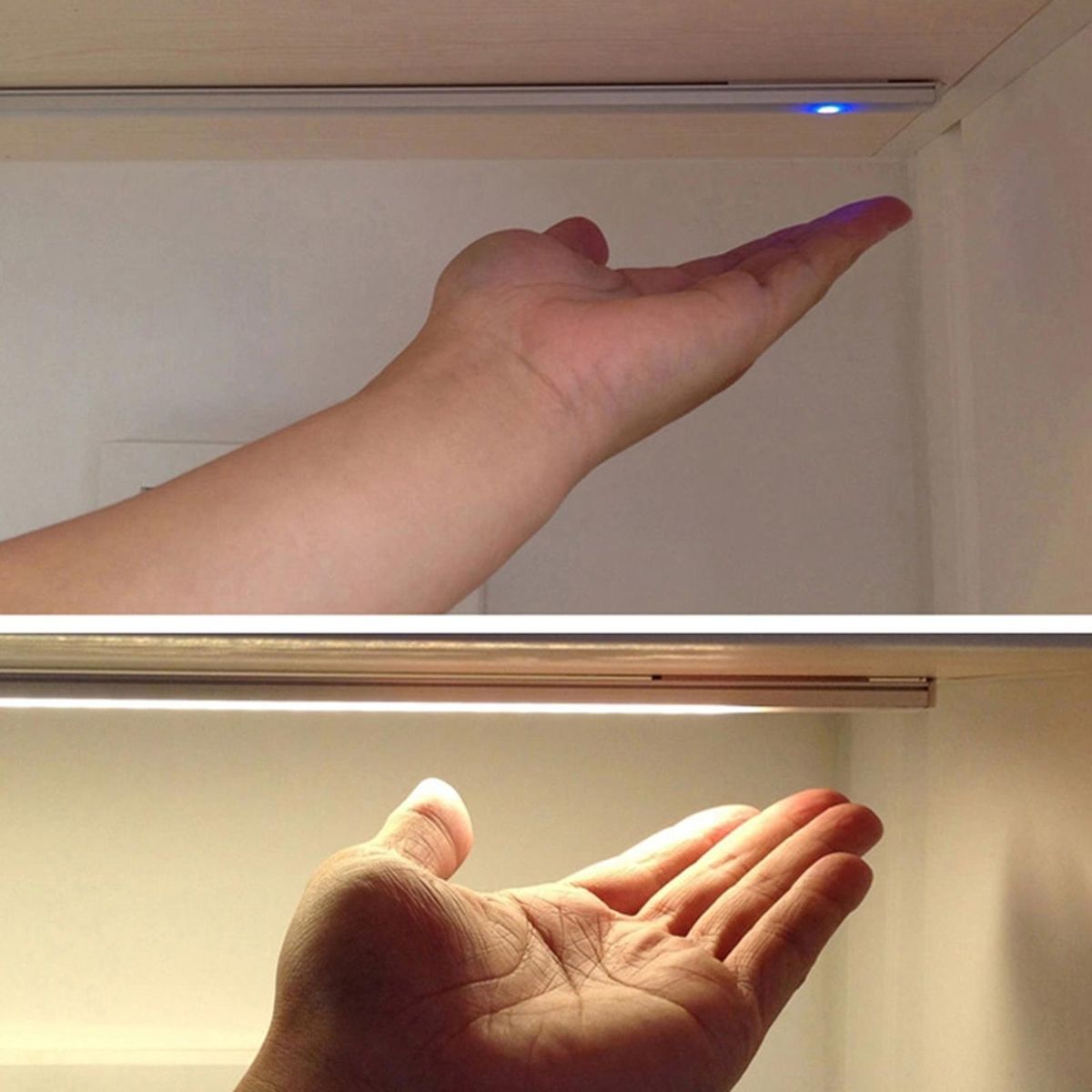 USB Touch Switch Light Bar Three-level Brightness Dimming Eye Protection Cabinet Wardrobe Desk Kitchen Lighting