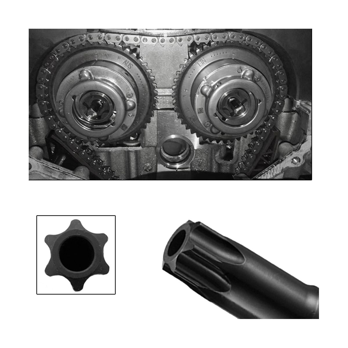 Automobile Engine Timing Tool Kit Fit for Mercedes-Benz
