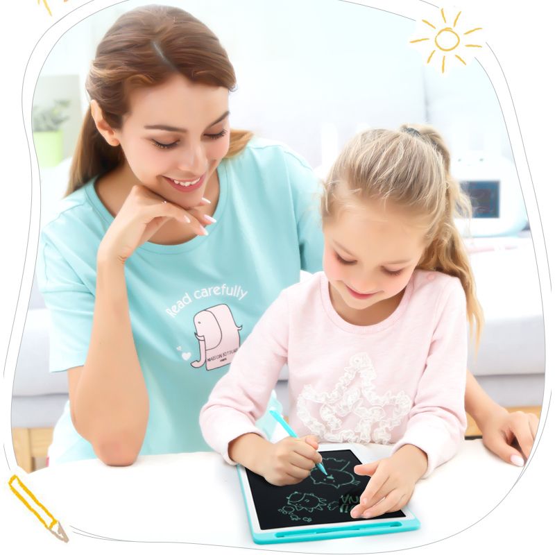 10 Inch LCD Writing Kids Drawing Color Graphic Mini