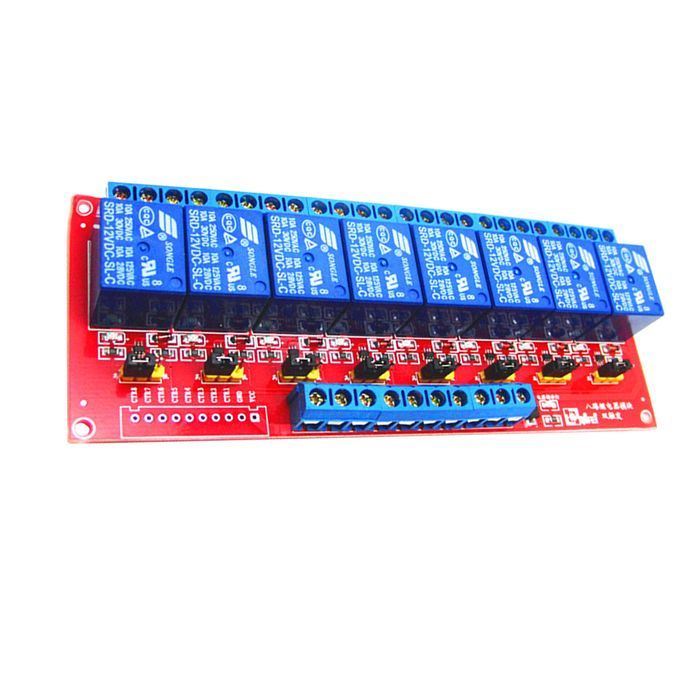 3V 8Channel Relay Module With  HL Level Triger For