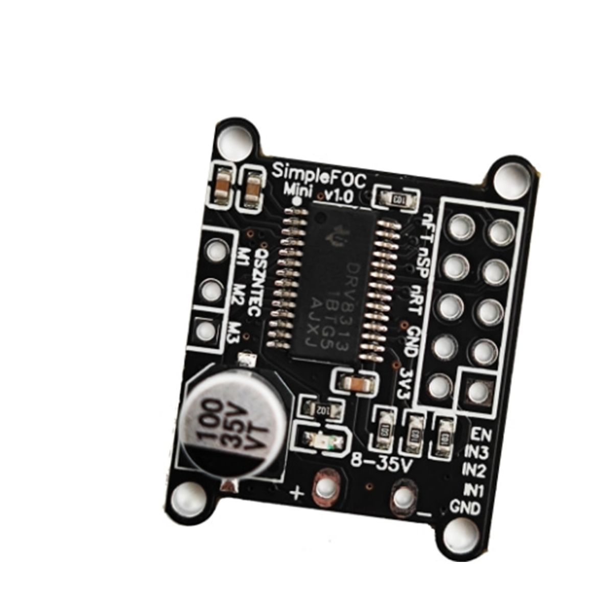 DC Motor Driver Board SVPWMSPWM Control Algorithm for FOC Control Driver of SimpleFOCMinifor DRV8313 Driver