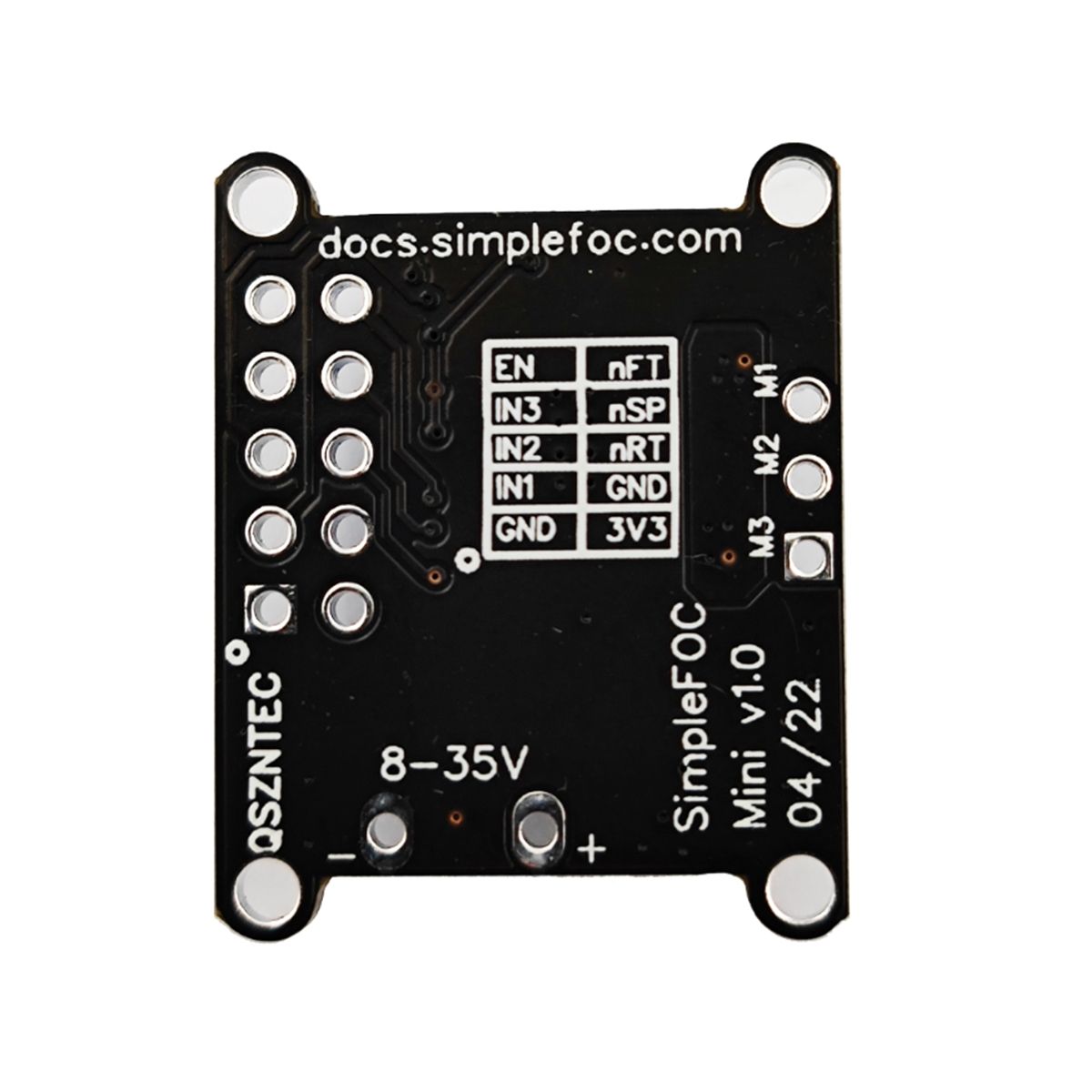 DC Motor Driver Board SVPWMSPWM Control Algorithm for FOC Control Driver of SimpleFOCMinifor DRV8313 Driver