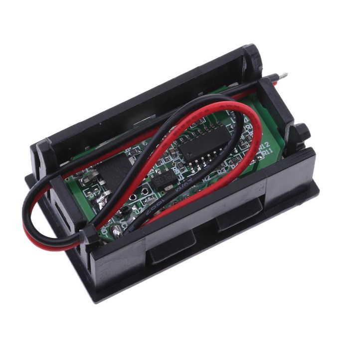 2x Digital  Voltage Capacity  LCD Display Panel Meter 60V