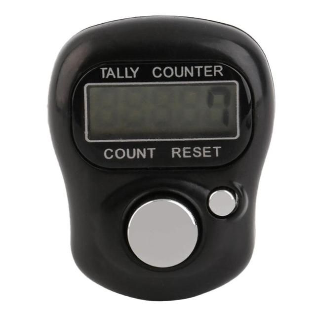 35*27*10mm Abs Plastics Mini Finger Counter Lcd Electronic