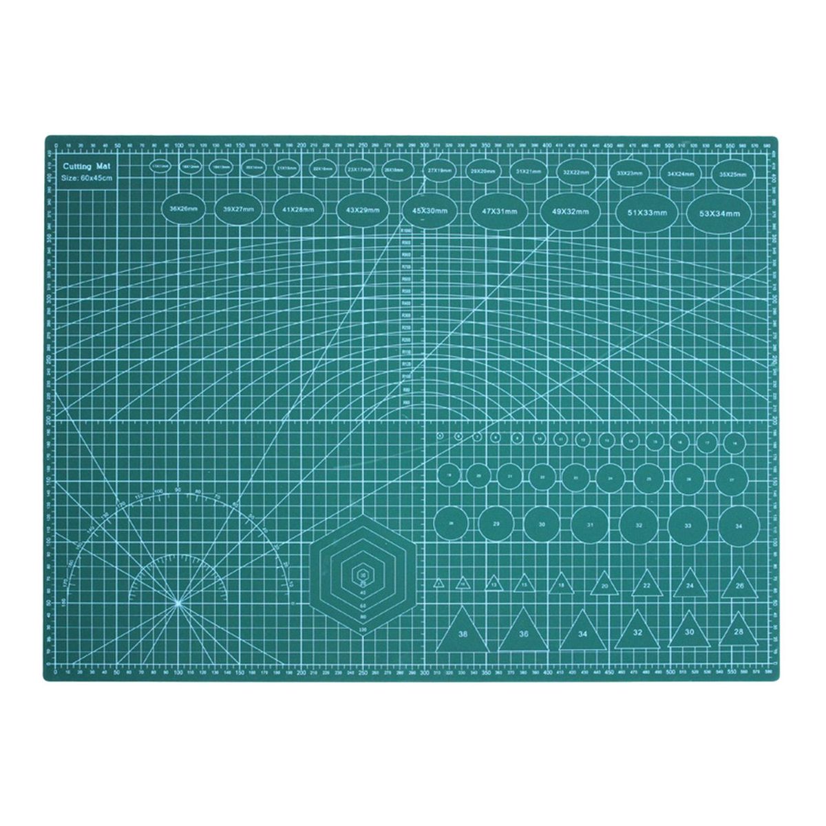 Self Sewing Mat, Rotary  Mat, Double Sided Craft  Green