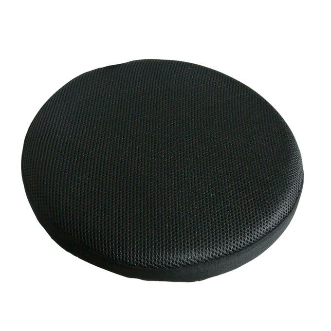 12 30cm Black Elastic Bar Stool Cover Round Chair Seat Black 30cm