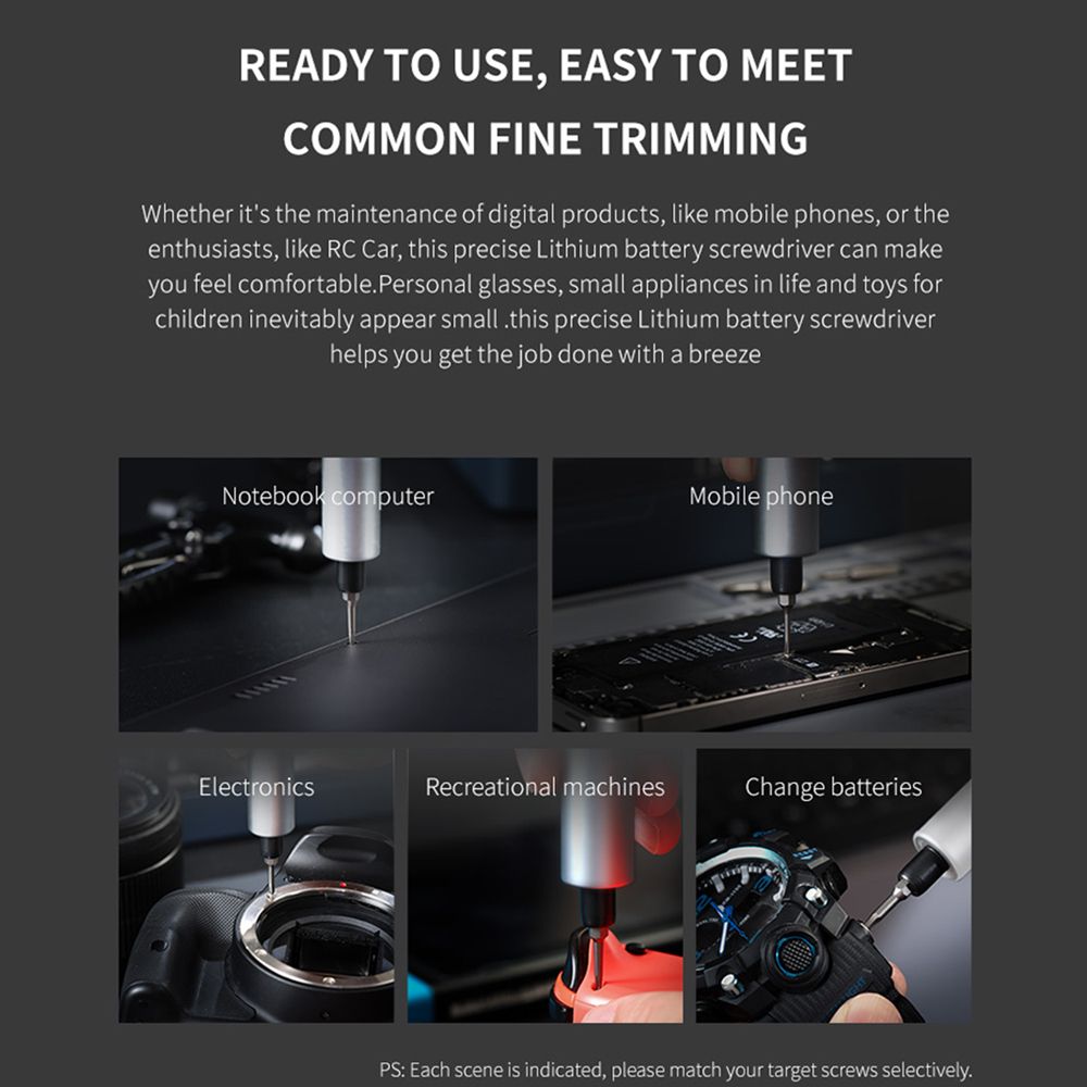 Electric Screwdriver 23 In 1 Precision Screwdriver Set