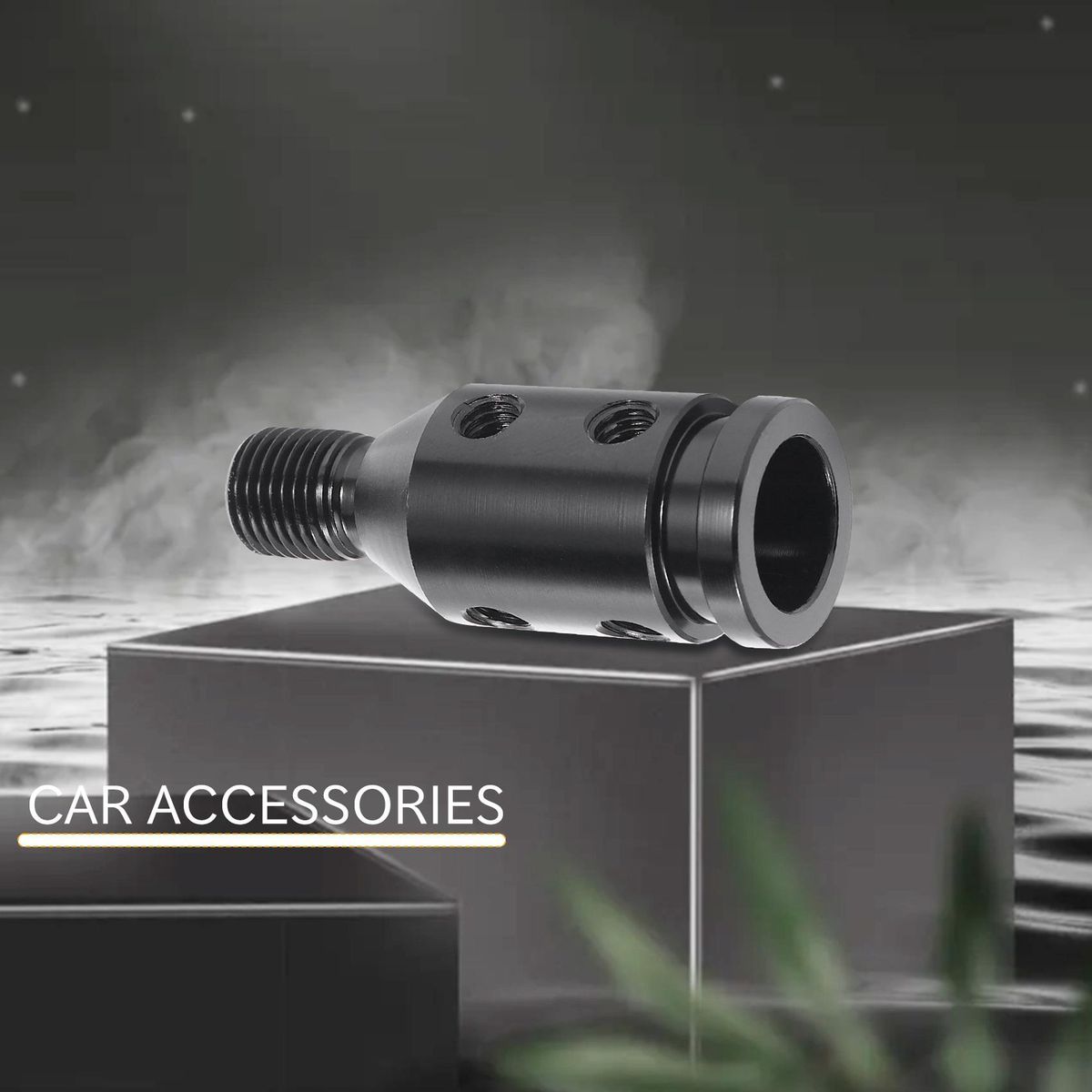 Universal Aluminum Shift Knob Adapter For Non Threaded