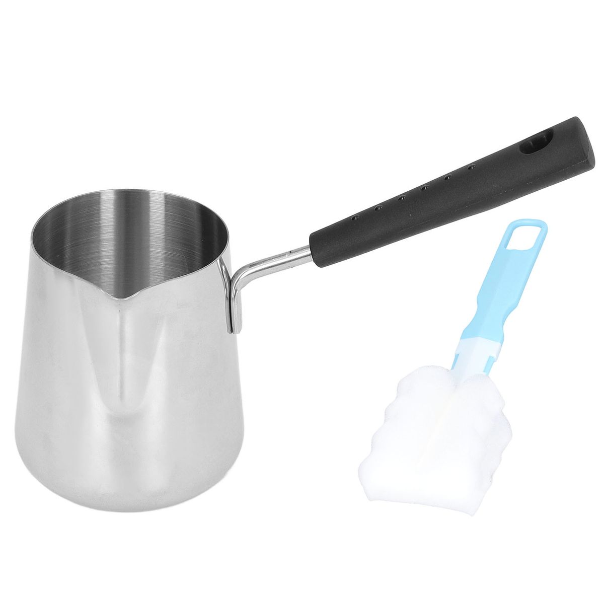 Butter Warmer Mini Stainless Steel Coffee Heating Pot 350ml