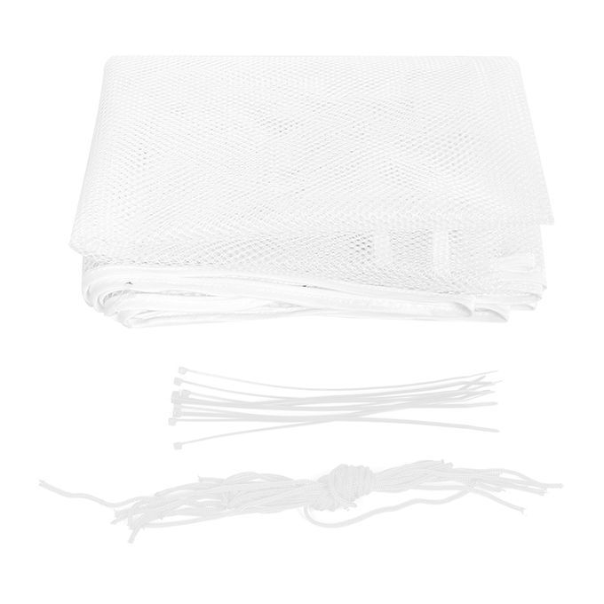 Baby Safety Rail Net Banister Stair Balcony Net For Indoor White 3M