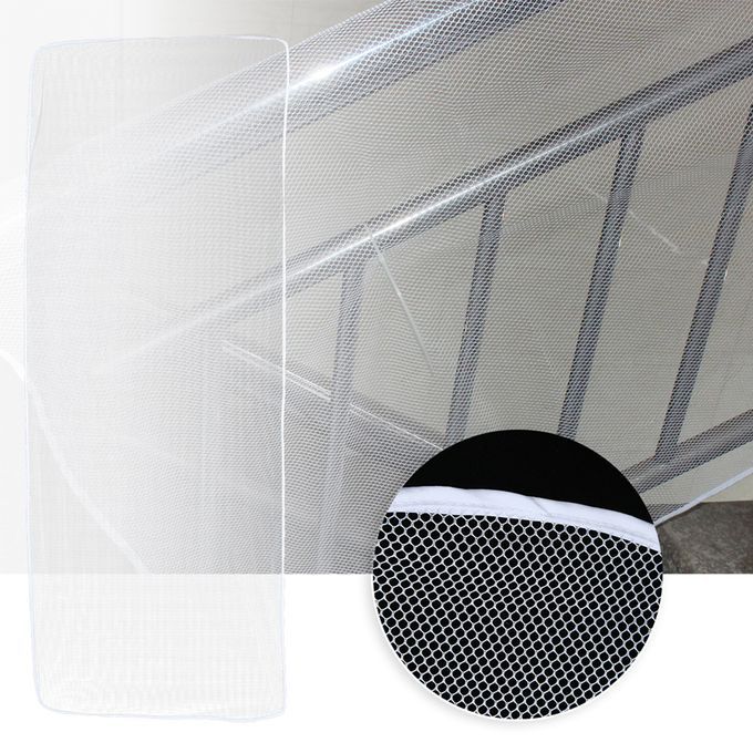 Baby Safety Rail Net Banister Stair Balcony Net For Indoor White 3M