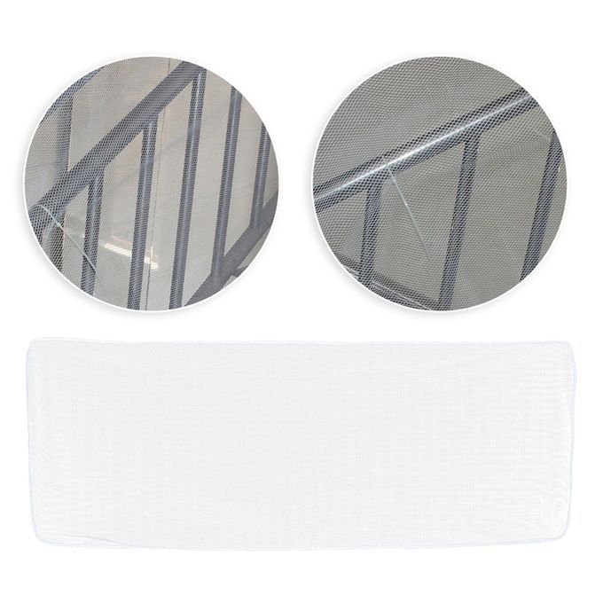 Baby Safety Rail Net Banister Stair Balcony Net For Indoor White 3M