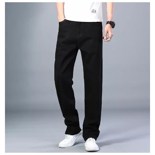 Men's Straight Jeans - Black