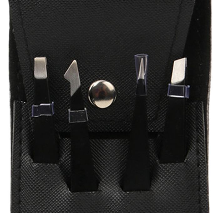 Colorful Eye Brow Clips Professional Stainless Steel For Black Set