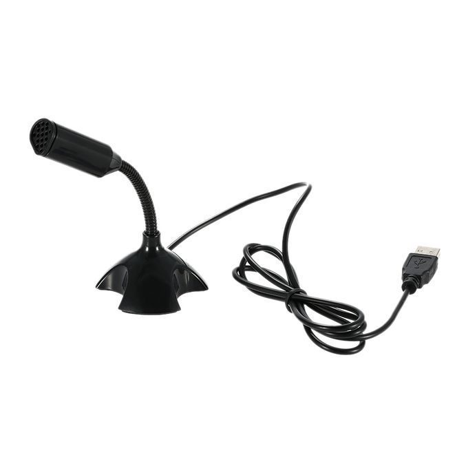 USB Desktop Microphone 360° Adjustable Microphone Support