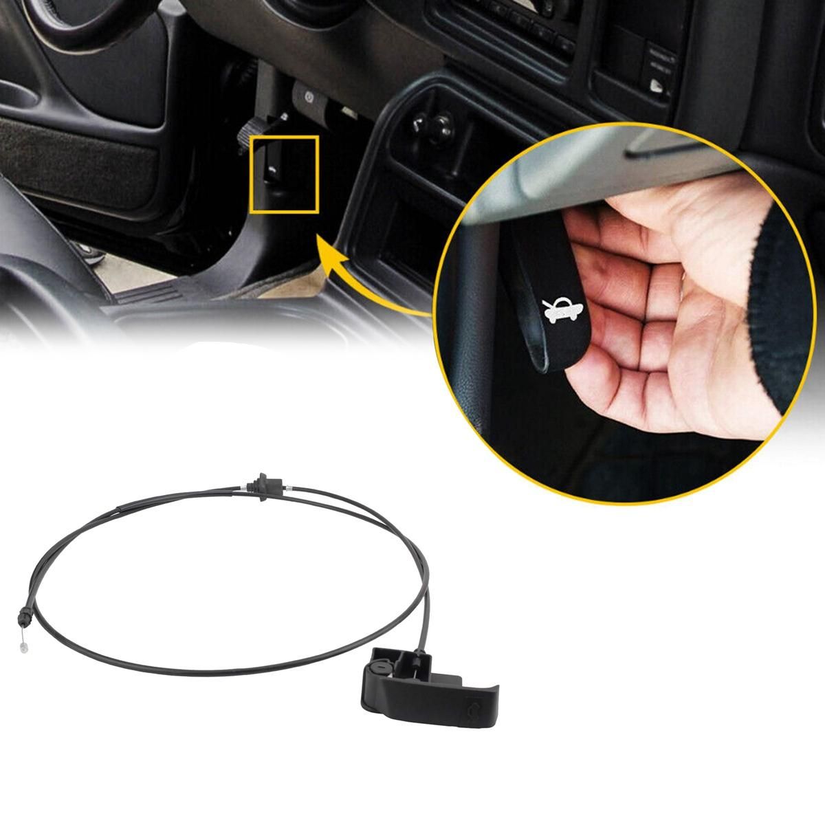 Sprinter Hood Release Cable with Handle 05104405AA for