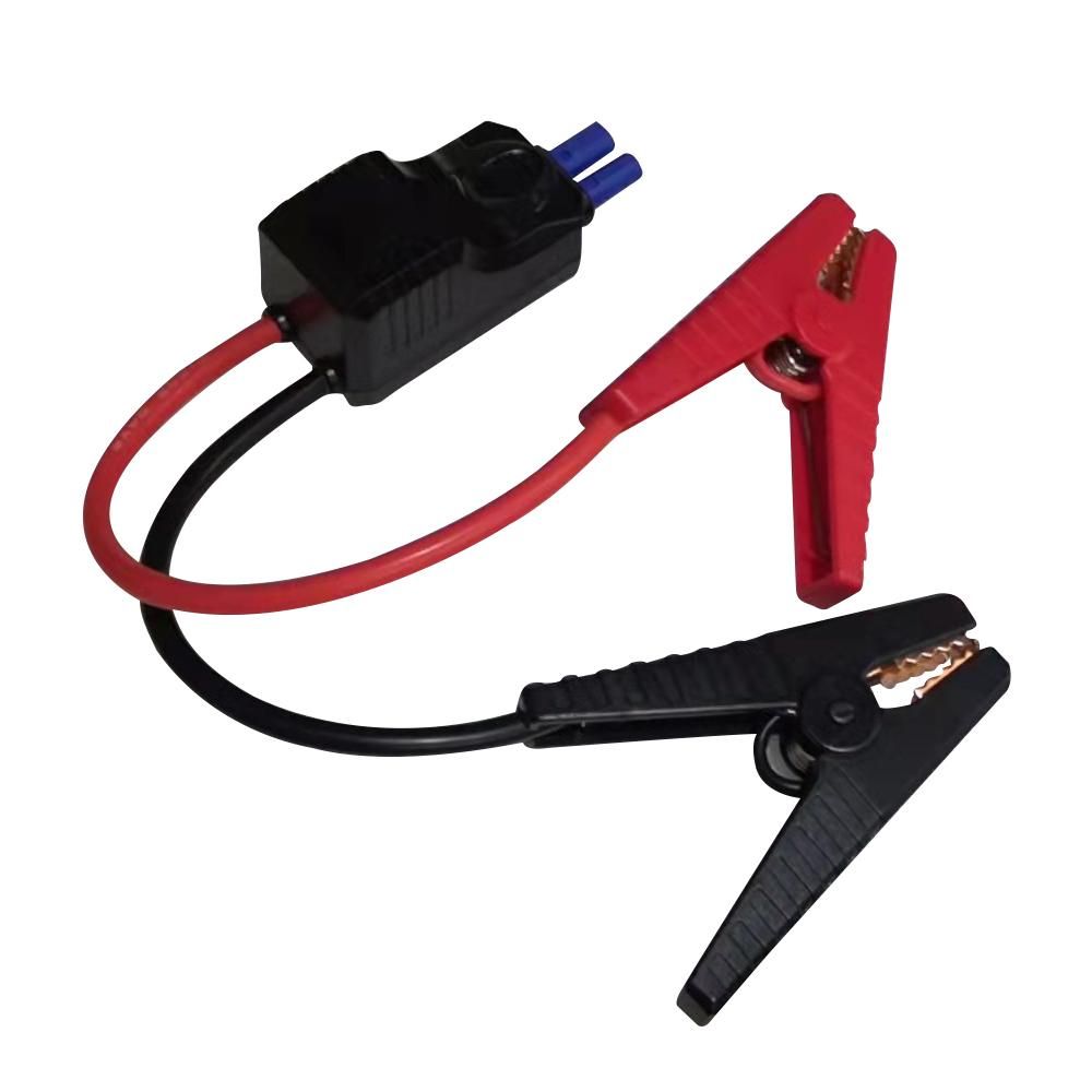 Car Jumper Boosters Cable Clip Emergency Car Battery Intelligent Alligator Clamps Red-Black Clips for 12 V Jump Starter