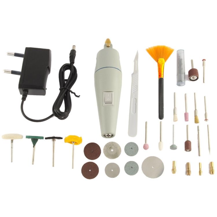 WLXY Mini Electric Drill Combination Packages (Drilling + Cutting + Grinding + Polishing)