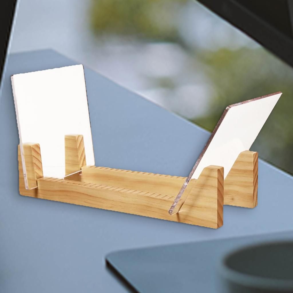 Holder W/ Acrylic Ends Album Display  Gift Khaki
