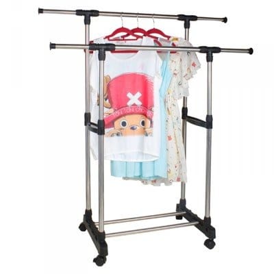 Stainless Clothes Hanger Stand