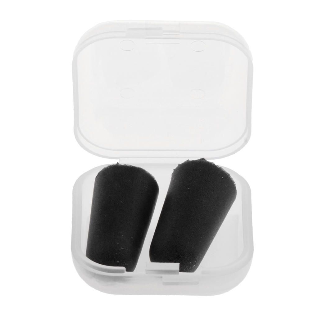 20 Pairs Super Soft Foam Ear Plugs For Sleeping, Snoring, Loud Black