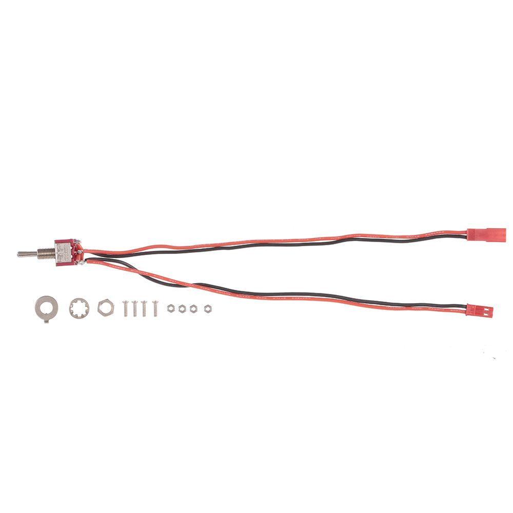 Metal Chassis Mounted Winch Switch For 1/10 Climbing Car