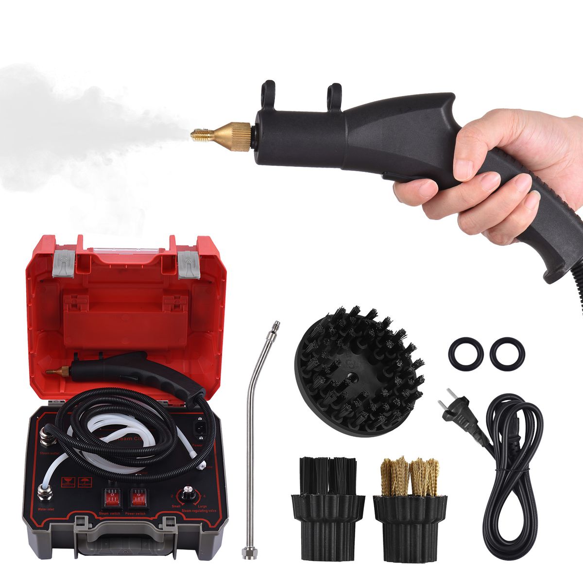 2000W Portable Steam Cleaner High Temperature Pressurized