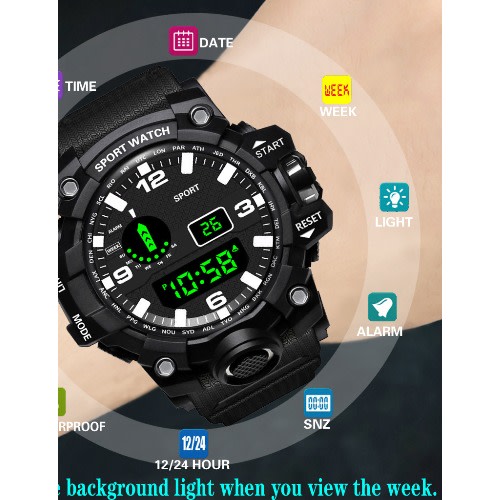 Unisex Sport Luminous Watch