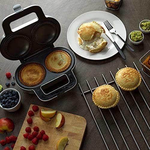 Double Deep-fill Non-stick Twin Pie Machine - Xl Electric Mincer - 900w