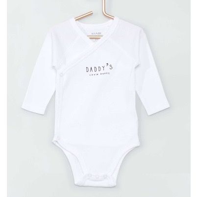 5 Pack Hello Daddy Little Bunny Long Sleeve Bodysuits 3m L