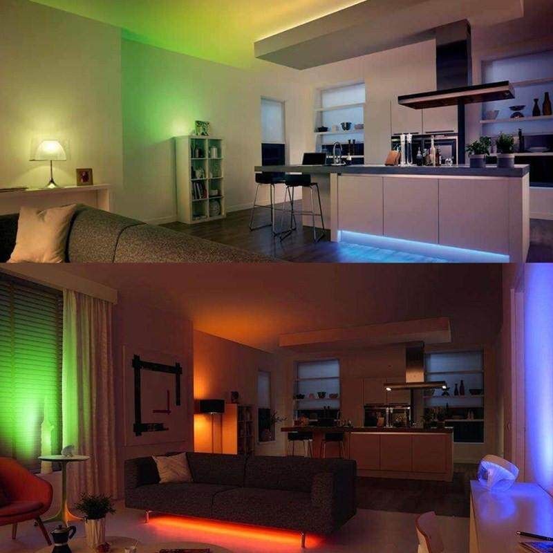 90cm USB 5V 27-SMD RGB 5050 LED Strip Light TV PC Background Lighting Kits Lamp