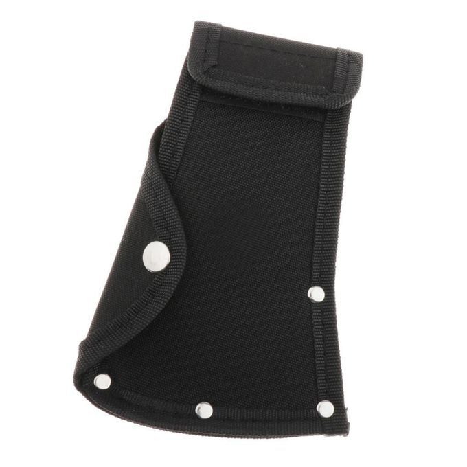 2x Durable Oxford Cloth Axe  Protection Mask Cover Black For Ax