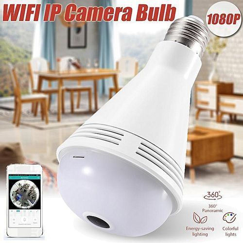 ICSEE 1080P HD IP Security Camera Panoramic WIFI LED BULB