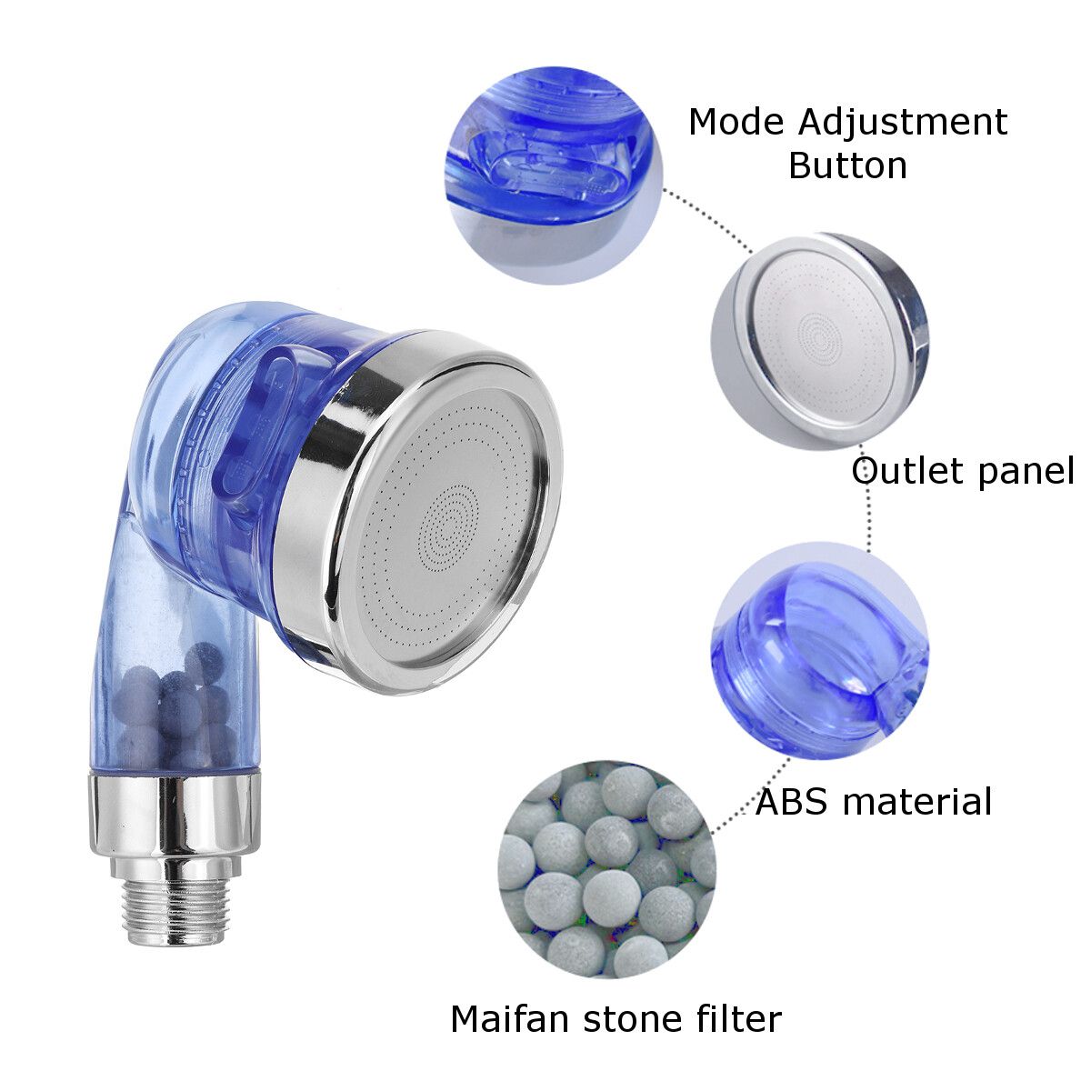 Bathroom Sink Faucet Sprayer Set Tap External Shower Sprinkle Kit W/ Filter For Hair Washing Pet Bath Toilet Sprayersil