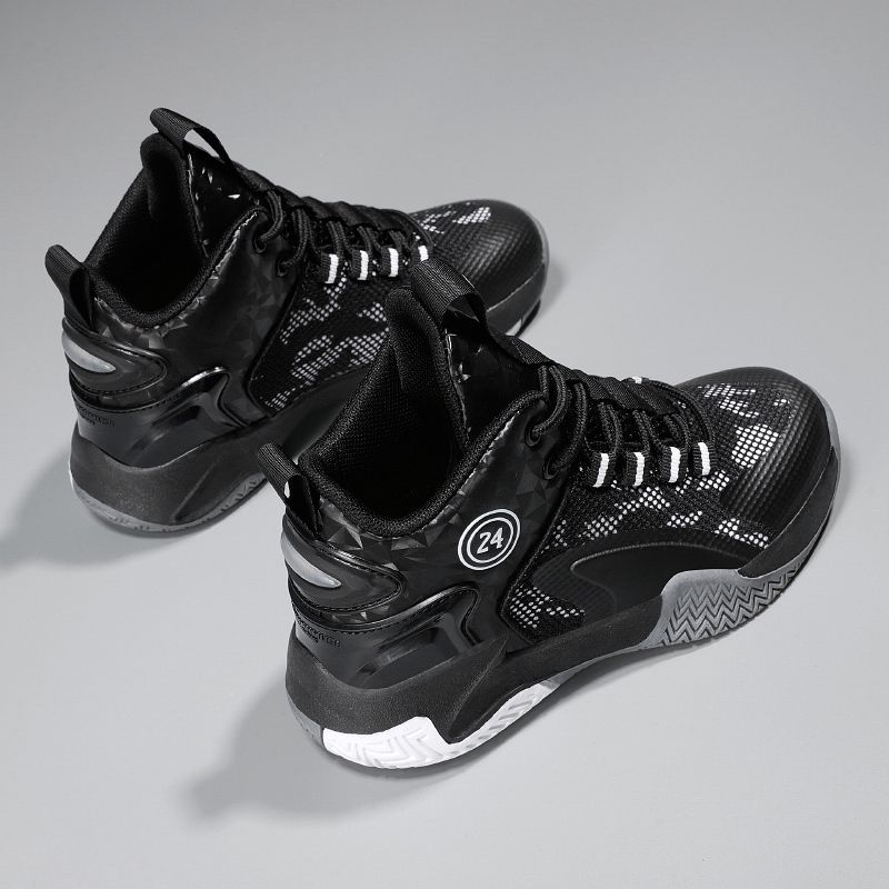 Ankle Boys Basketball Shoes Anti Slip Sports Trainers