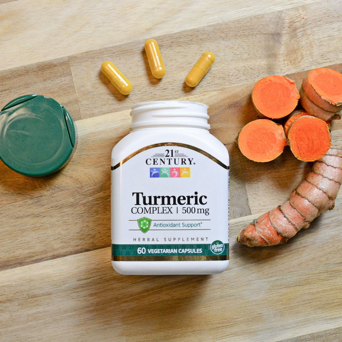 Turmeric Complex Vegetarian Capsules, 60 Caps