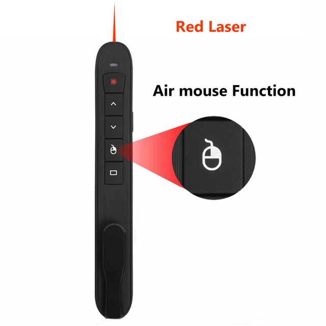 AVATTO Rechargable 2.4G Wireless Laser Presentation Pointer