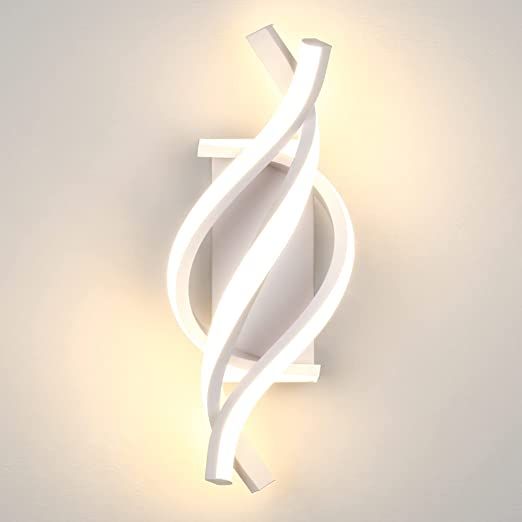 Acrylic LED Indoor Wall Sconce,Warm Light 3000K