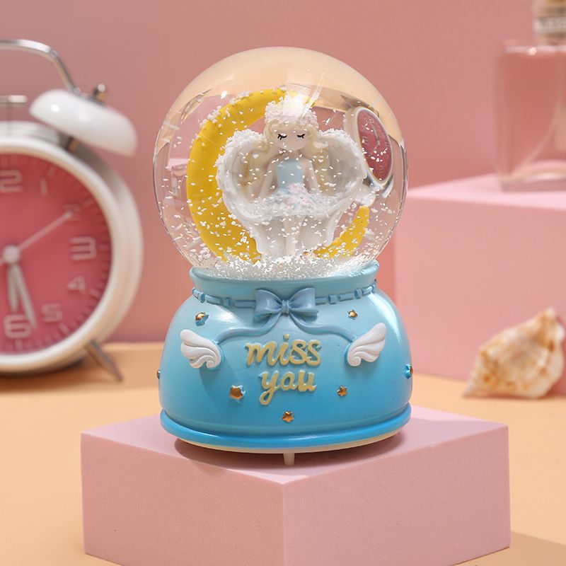 Crystal Snow Globes BallCrafts Home Office-Army Green
