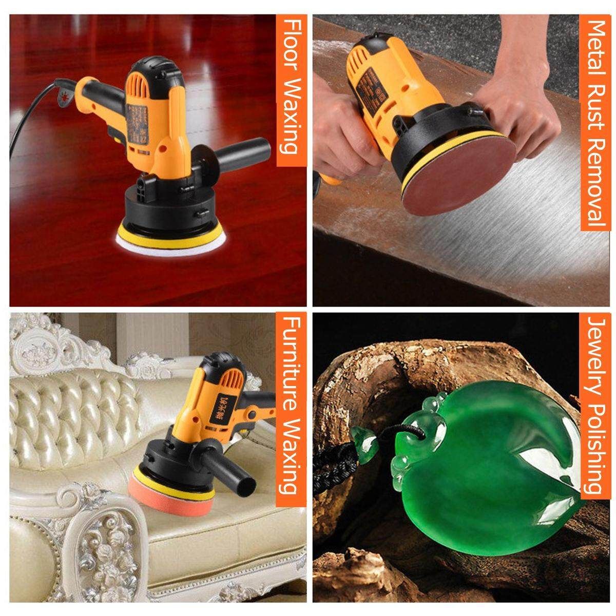 700w Buffer Polisher Machine Electric Car Polisher Waxer Variable Speeds Tool Household Waxing Polishing Machine