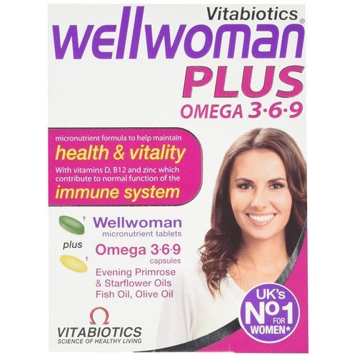 Wellwoman Plus Omega 3-6-9