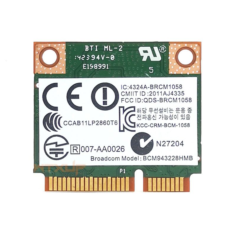 Broadcom BCM943228HMB BCM943228 300M 802.11 A B G N +